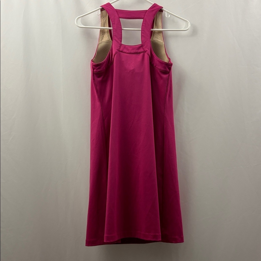 Athleta Pink Swim Dress Padded Bra Size Small - Picture 3 of 6